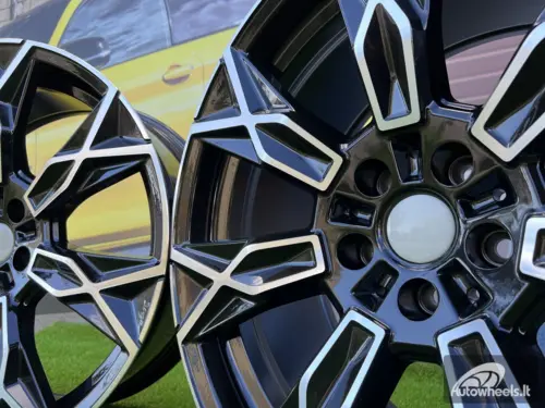 Ratlankis Haide 20X10J 5X112 ET45 66.6 Black Diamond Cut