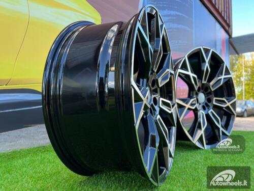 Ratlankis Osiris 905 G70 style 20X10J 5X112 ET45 66.6 Black Diamond Cut