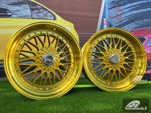 Ratlankis BBS RS2 Style 5X114.3/5X120 R20X8.5J ET35 73.1 Candy gold