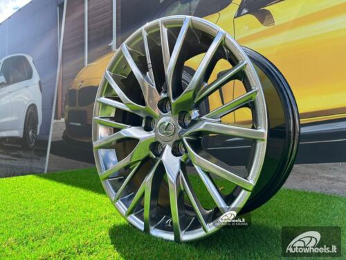 Ratlankis Lexus Ligera RX/GS/IS/ES F-Sport style 20X8J 5X114.3 ET35 60.1 Hyper black