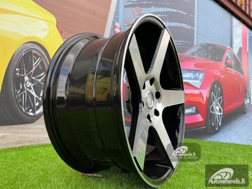 Ratlankis Bastet BGW Boss style 20X9.5J 6X135 ET30 87.1 Black Diamond Cut