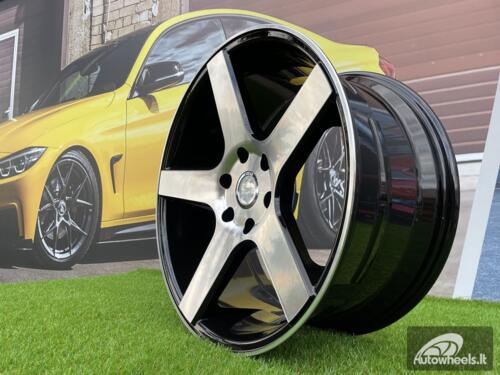Ratlankis Bastet BGW Boss style 20X9.5J 6X135 ET30 87.1 Black Diamond Cut