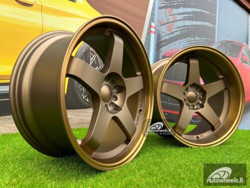 Ratlankis Rota GTR-D Style 18X8.5J 5X100/5X114.3 ET25 73.1 Bronze with Diamond Cut lip and bronze lacquer