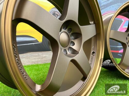 Ratlankis Rota GTR-D Style 18X8.5J 5X100/5X114.3 ET25 73.1 Bronze with Diamond Cut lip and bronze lacquer