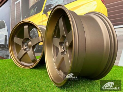 Ratlankis Rota GTR-D Style 18X8.5J 5X100/5X114.3 ET25 73.1 Bronze with Diamond Cut lip and bronze lacquer