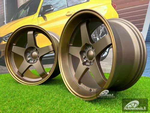 Ratlankis Rota GTR-D Style 18X8.5J 5X100/5X114.3 ET25 73.1 Bronze with Diamond Cut lip and bronze lacquer