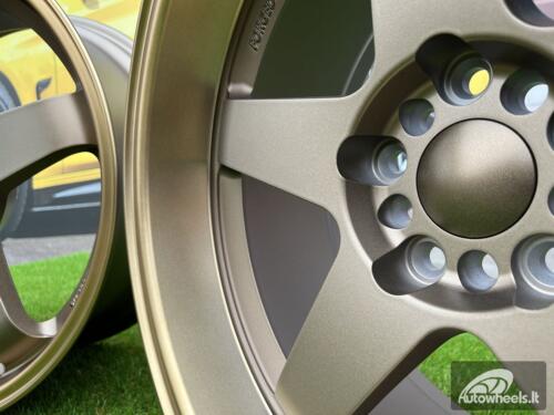Ratlankis Rota GTR-D Style 18X9.5J 5X100/5X114.3 ET12 73.1 Bronze with Diamond Cut lip and bronze lacquer  (SET 8.5J + 9.5J)