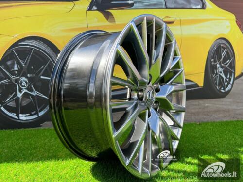 Ratlankis Lexus Ligera RX/GS/IS/ES F-Sport style 20X8J 5X114.3 ET30 60.1 Dark hyper black