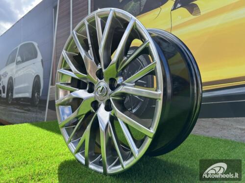 Ratlankis Lexus Ligera RX/GS/IS/ES F-Sport style 20X8J 5X114.3 ET30 60.1 Dark hyper black