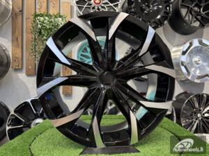 Ratlankis Race Line Vector Ford Transit | R18X8J 5X160 ET45 65.1 Black Diamond Cut