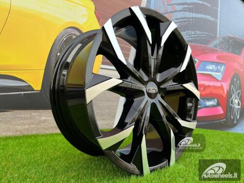 Ratlankis Race Line Vector Transit style 18X8J 5X160 ET45 65.1 Black Diamond Cut