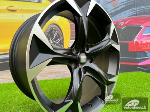 Ratlankis Seat 38/3 Cupra Formentor style 19X8.5J 5X112 ET43 57.1 Satin black with Diamond Cut spoke