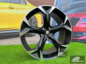 Ratlankis Seat 38/3 Cupra Formentor style 19X8.5J 5X112 ET43 57.1 Satin black with Diamond Cut spoke