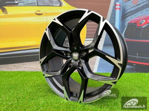 Ratlankis Seat Cupra Formentor VZ5 Style 18X8J 5X112 ET45 57.1 Satin black and Diamond Cut spoke