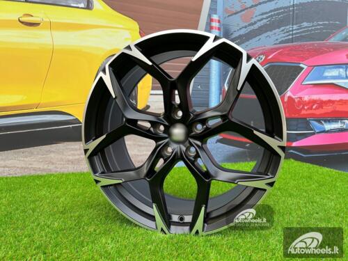 Ratlankis Seat Cupra Formentor VZ5 Style 18X8J 5X112 ET45 57.1 Satin black and Diamond Cut spoke