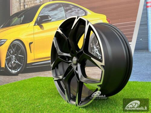 Ratlankis Seat Cupra Formentor VZ5 Style 18X8J 5X112 ET45 57.1 Satin black and Diamond Cut spoke