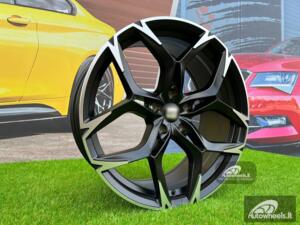 Ratlankis Seat Cupra Formentor VZ5 Style 18X8J 5X112 ET45 57.1 Satin black and Diamond Cut spoke