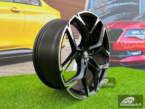 Ratlankis Seat Cupra Formentor VZ5 Style 19X8.5J 5X112 ET43 57.1 Satin black and Diamond Cut spoke