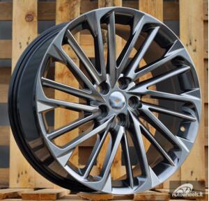 Ratlankis R20x8  5X114.3  ET  30  60.1  A1353  Hyper Black (HB)  For LEX  (P)