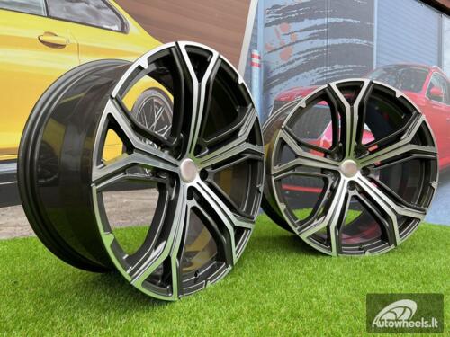 Ratlankis Forged for Maserati Levante Helio Style 21x10.5J 5x114.3 ET42 67.1 Grey half matt with Diamond cut