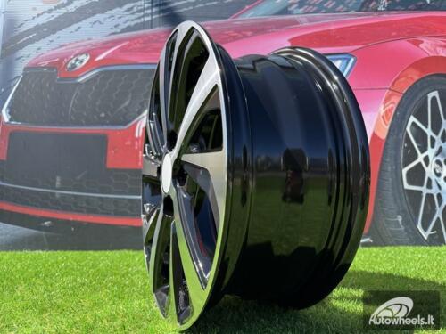 Ratlankis R15x6  4X100  ET  45  54.1  A423  (IN5429)  Black Polished (MB)  For HYUND  (A+Z7)