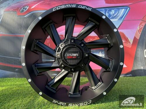 Ratlankis R22x12  6X139.7  ET  M44  106.1  B1323  Black Matt (BM)  For 4X4  (K3)  (Milling)