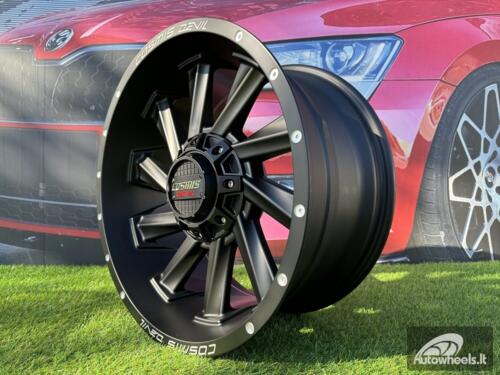 Ratlankis R22x12  6X139.7  ET  M44  106.1  B1323  Black Matt (BM)  For 4X4  (K3)  (Milling)