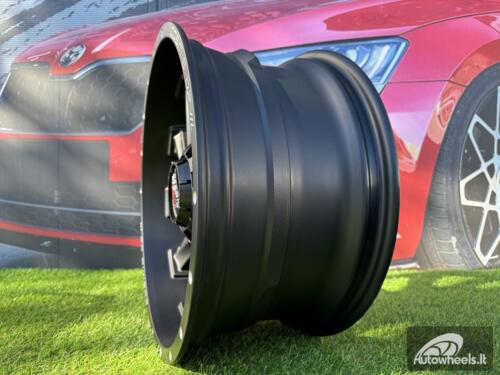 Ratlankis R22x12  6X139.7  ET  M44  106.1  B1323  Black Matt (BM)  For 4X4  (K3)  (Milling)