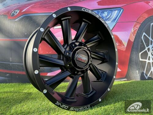 Ratlankis R22x12  6X139.7  ET  M44  106.1  B1323  Black Matt (BM)  For 4X4  (K3)  (Milling)