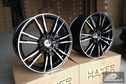 Ratlankis R18x8  5X120  ET  30  72.6  A7065  (BY1356)  Black Polished (MB)  For BMW  (Z1)