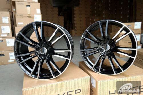 Ratlankis R18x8  5X120  ET  30  72.6  A7065  (BY1356)  Black Polished (MB)  For BMW  (Z1)