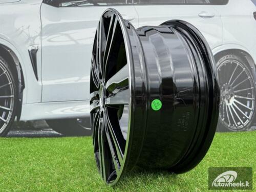 Ratlankis R15x6  4X100  ET  48  54.1  B5834  Black Polished (MB)  For KIA  (D1+P)