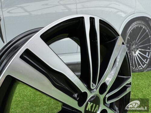Ratlankis R15x6  4X100  ET  48  54.1  B5834  Black Polished (MB)  For KIA  (D1+P)