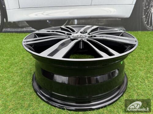 Ratlankis R15x6  4X100  ET  48  54.1  B5834  Black Polished (MB)  For KIA  (D1+P)