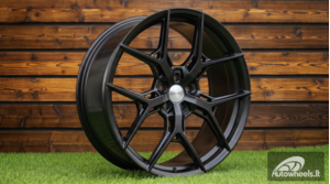Ratlankis R20x8.5  5X108  ET  40  63.3  B1696  Black Half Matt (BLHM)  For RACIN  (P)