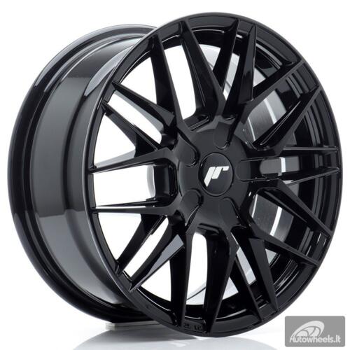 JR Wheels JR28 16x7 ET20-40 BLANK Gloss Black