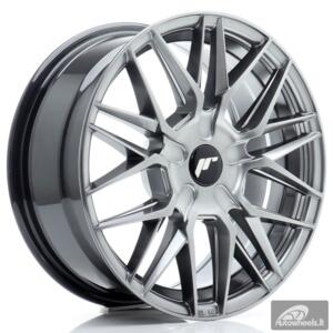 JR Wheels JR28 16x7 ET20-40 BLANK Hyper Black