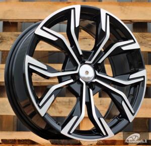 Ratlankis R16x6.5  4X100  ET  37  60.1  B5920  Black Polished (MB)  For RENAU  (P)