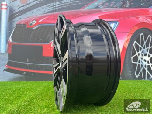 Ratlankis R16x6.5  4X100  ET  37  60.1  B5920  Black Polished (MB)  For RENAU  (P+Z4+P2)