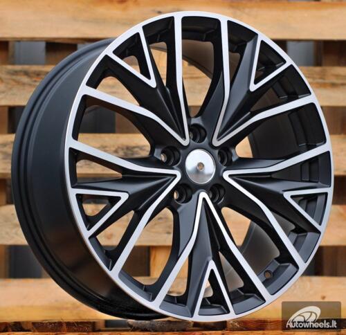 Ratlankis R19x8  5X112  ET  49  57.1  B5922  Black Polished Half Matt (MBHM)  For CUPRA  (K4)