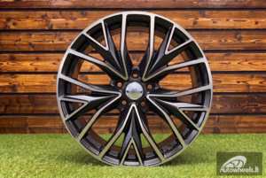 Ratlankis R19x8  5X112  ET  49  57.1  B5922  Black Polished Half Matt (MBHM)  For CUPRA  (K4)