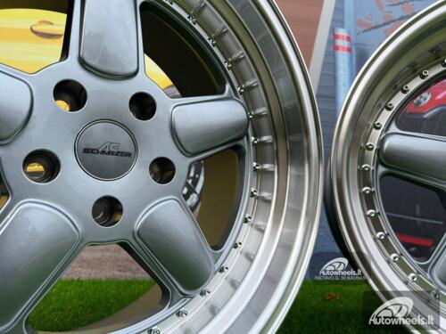 Ratlankis BMW AC Schnitzer Style 18X9.5 5X120 ET20 74.1 Grey with Diamond Cut Lip