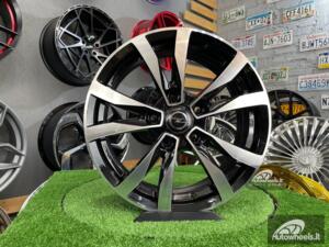 Ratlankis Style 533 Opel Vivaro/Movano Renault Traffic 16x6.5J 5x118 ET45 71.1 Black with Diamond cut