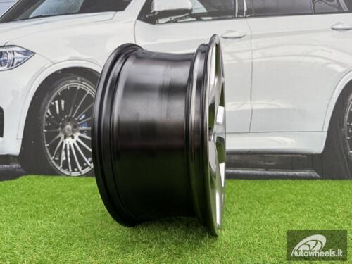 Ratlankis R18x8  5X108  ET  55  63.4  B0063  Hyper Black (HB)  For FORD  (K4)