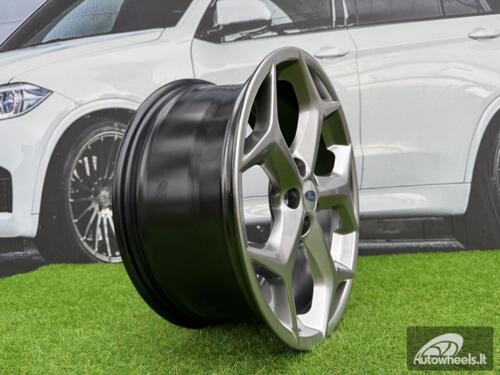 Ratlankis R18x8  5X108  ET  55  63.4  B0063  Hyper Black (HB)  For FORD  (P)