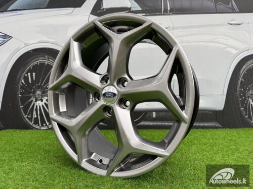 Ratlankis R18x8  5X108  ET  55  63.4  B0063  Hyper Black (HB)  For FORD  (P)