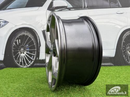 Ratlankis R18x8  5X108  ET  55  63.4  B0063  Hyper Black (HB)  For FORD  (P)