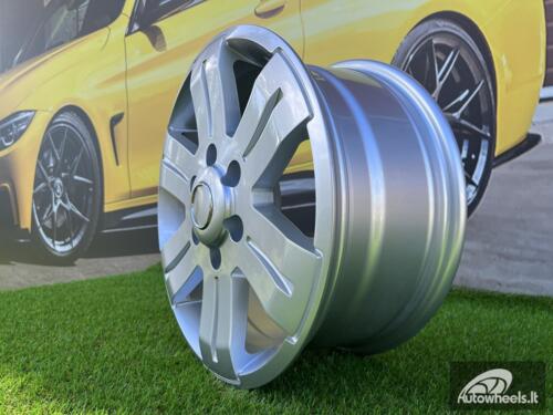 Ratlankis R16x7  6X130  ET  55  84.1  BK562  Silver (SI)  For MER  (R)  (4x4 (max 1400kg))