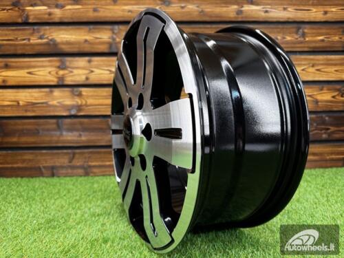 Ratlankis R16x7  6X130  ET  55  84.1  BK562  Black Polished (MB)  For MER  (P+Z7)  ((max 1400kg))