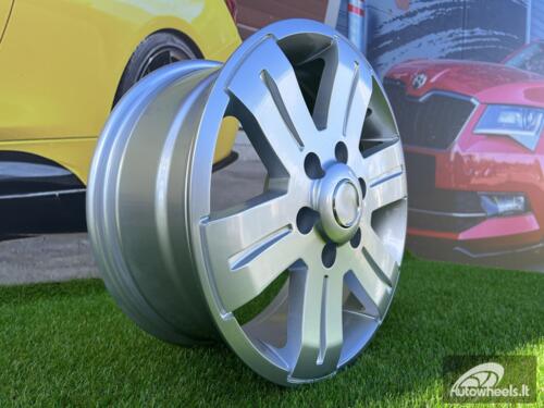 Ratlankis R16x7  5X130  ET  55  89.1  BK562  Silver (SI)  For MER  (K3+R)  ((max 1400kg))